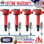 Ignition Coils & Platinum Spark Plugs For 2000-2010 Toyota Yaris Prius Echo 1.5L. Fixed Price $75.59.