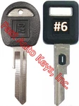 New Gm Single Sided Vats Ignition Key #6 + Doors/trunk Oem. Fixed Price $24.15.
