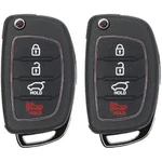 KEYS4LESS Keyless Entry Remote Flip Fob 2014-2017 Hyundai Sonata Button. Fixed Price $21.02.