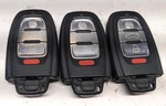 Lot Of 3 Oem Smart Audi Key Fob Remotes IYZFBSB802 4 Buttons. Fixed Price $45.00.