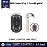 Genuine Fob Smart Key & Blanking Pic 95440K2410 For Hyundai Venue. Fixed Price $145.00.
