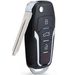 Beefunny Replacement Upgraded Flip Remote Car Key Fob 315MHZ 4D63 Chip For Fo.... Fixed Price $35.62.