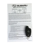 Oem Subaru Remote Start Keyless 1-BUTTON Fcc: Elvatrkc 4360615. Fixed Price $49.97.