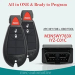 2PC Remote Key Fob/ Programmer For 2008-2016 Chrysler Town & Country M3N5WY783X. Fixed Price $68.56.