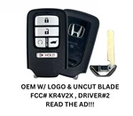 Oem Honda Factory Keyless Entry Remote Fob KR5V2X V44 72147-TLA-A22 D2. Fixed Price $29.99.