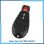 Piece Of 1 Keyless Entry Remote Car Fob Fit For Ram 3 Button With Door. Fixed Price $14.94.