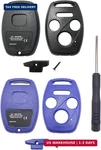Horande No Cutting Replacement Key Fob Cover Fits For Honda 2003-2012 Accord. Fixed Price $24.98.