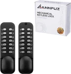 Full Mechanical Keyless Entry Keypad Door Knob Lock,double-sided Combination&han. Fixed Price $124.99.