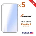 5X Xhorse Universal Smart Proximity King Card Remote Key Sky Blue 4B XSKC05EN. Fixed Price $157.95.