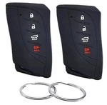 Reprotecting Silicone Rubber Key Fob Cover Compatible With Lexus (4 Black. Fixed Price $20.37.