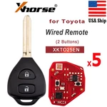 Xhorse XKTO25EN Remote Key For Toyota Buttons Tool Max /VVDI2. Fixed Price $36.95.
