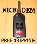 Oem 07-15 Mazda Flip Keyless Remote Entry Fob Transmitter BGBX1T478SKE12501. Fixed Price $950.00.