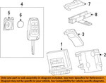 Buick Gm Oem 10-15 Lacrosse Keyless Entry-key Fob Remote Transmitter 13584825. Fixed Price $82.05.