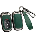 Ontto Leather Fob Case With Keychain Metal Car Cover B-green,. Fixed Price $30.48.