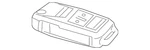 Genuine Volkswagen Keyless Entry Transmitter 5K0-837-202-DB-INF. Fixed Price $147.67.