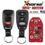 10X Xhorse Vvdi XKHY21EN Universal Wire Remote Key For Hyundai Style 3+1 Buttons. Fixed Price $64.95.