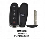 Mint Oem Button Ford Smart Key Remote 164-R8092 W/logo M3N5WY8609 Uncut. Fixed Price $62.39.