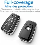 Key Fob Cover Soft Case Protector Silver And Black See Fitment. Fixed Price $15.55.