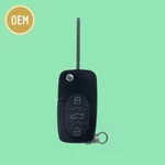 Volkswagen 2002-2011 Oem 4 Button Flip Key Remote NBG92596263 / 1J0 959 753 Dc. Fixed Price $28.00.