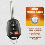 Keyless Entry Remote For 2014 2015 2016 2017 Toyota Corolla Car Fob Control. Fixed Price $14.95.