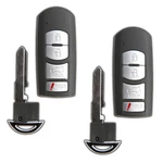 2X Remote Key Fob 4-BUTTON For 2016-2019 Mazda CX-5 CX-9 (WAZSKE13D02). Fixed Price $57.95.