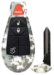1X New Camouflage Entry 4 Buttons Remote Start Car Key Fobik Iyz-c.... Fixed Price $31.62.