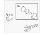 Genuine Toyota Keyless Entry Transmitter 89070-60750. Fixed Price $186.24.