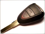 New Button Remote Key Fob Case+blade For Porsche 911, 997, 2005-2012 Logo. Fixed Price $22.86.