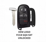 Oem Unlocked 2014-2023 Jeep Cherokee Smart Keyless Remote Fob GQ4-54T 68141580. Fixed Price $34.31.