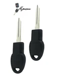 New Pair Of Chrysler Dodge Jeep Uncut Transponder Chip Ignition Key Blade Y170-P. Fixed Price $13.95.