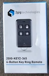 New 2GIG-KEY2-345 Button Wireless Remote Keyfob.. Fixed Price $21.99.
