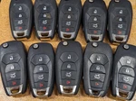 Lot Of 10 Oem Chevrolet Flip Key Fob Remotes LXP-T003 4 Buttons. Fixed Price $100.00.