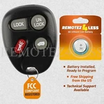 Keyless Entry Remote For 1997 1998 1999 2000 2001 Oldsmobile Silhouette Fob. Fixed Price $12.95.
