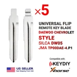 5X Flip Remote Blades Xhorse And Keydiy Daewoo Chevrolet Type DW05. Fixed Price $9.95.