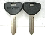 LOT-2-STRATTEC 320514 Rubber Head Key Blanks-chrysler, Plymouth, Dodge 1985-90'. Fixed Price $11.50.