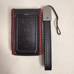 Jeep Smart Key Fob Leather Case Cover W/ Strap Grand Cherokee Wagoneer. Fixed Price $14.99.