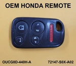 Oem Honda OUCG8D-440H-A 72147-S0X-A02 Odyssey Ex-l Keyless Entry Remote. Fixed Price $9.92.