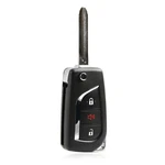 Remote Flip Key Fob 3BTN For 2005-2013 Toyota Yaris Scion (MOZB41TG, 4D-67). Fixed Price $19.95.