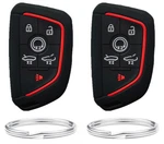 Uokey Silicone Smart Remote Fob Cover Case Black+black,. Fixed Price $17.18.
