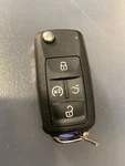 Oem Vw 561837 202 Volkswagen Buttons Flip Keyless Remote Fcc ID:NBG010206T. Fixed Price $27.27.