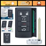 Keyecu Replacement Smart Remote Fob 5 Button For Cadillac Sts Cts 2008-2013. Fixed Price $51.29.