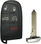 5 Buttons Smart Key Fob Cover Case Fit For Dodge Challenger Black Shell. Fixed Price $17.84.