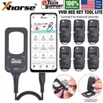 Xhorse Vvdi Bee Key Tool Lite Transponder Clone With 6X XKB501EN Wire Remote. Fixed Price $55.00.