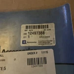 Gm 12497388 Genuine Blank Logo Contour Splash Guards - Nos. Fixed Price $22.77.