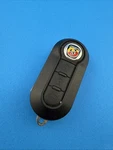 Used Oem Fiat Abarth Flip Key Remote Transmitter LTQFI2AM433TX - Tested. Fixed Price $27.50.