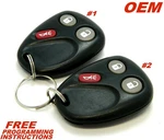 Oem Pair 02 2003 2004 2005 2006 2007 2008 2009 Chevy Trailblazer Remote Key Fob. Fixed Price $35.94.