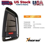 5 Pieces Xhorse XSKF21EN Smart Remote Key Knife Style 4 Buttons. Fixed Price $129.00.