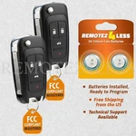 For 2014 2015 2016 2017 Chevrolet Impala Keyless Entry Remote Car Fob. Fixed Price $16.95.