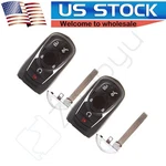 QTY(2) Uncut Replacement Keyless Remote Fob Smart System 315MHZ For Buick. Fixed Price $89.09.
