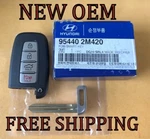 Oem 13-16 Hyundai Genesis Coupe Smart Keyless Proximity Remote Fob 95440-2M420. Fixed Price $925.00.